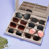 8 Pack Sunglasses Set with Mirror