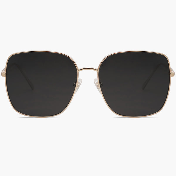 Buy Mirrored Square Sunglasses for Women | Eternal | SOJOS display picture 3