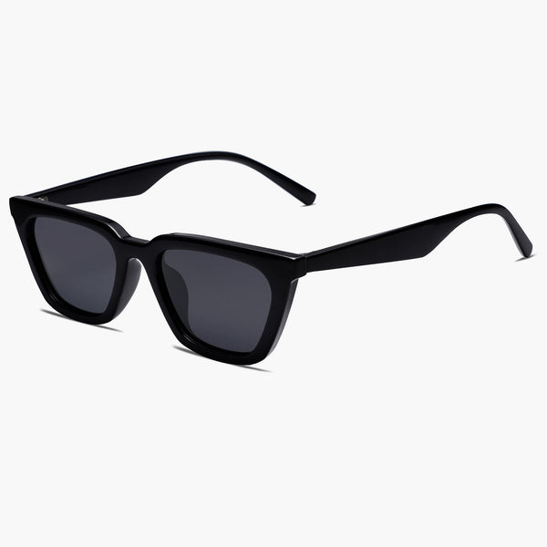 Polarized Narrow Square Sunglasses for Women Retro Trendy Driving Glasses SJ2169 Amazon.com: SOJOS Polarized Narrow Square Cateye Sunglasses  main image 3