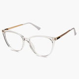 SOJOS Cat Eye Transparent Glasses 