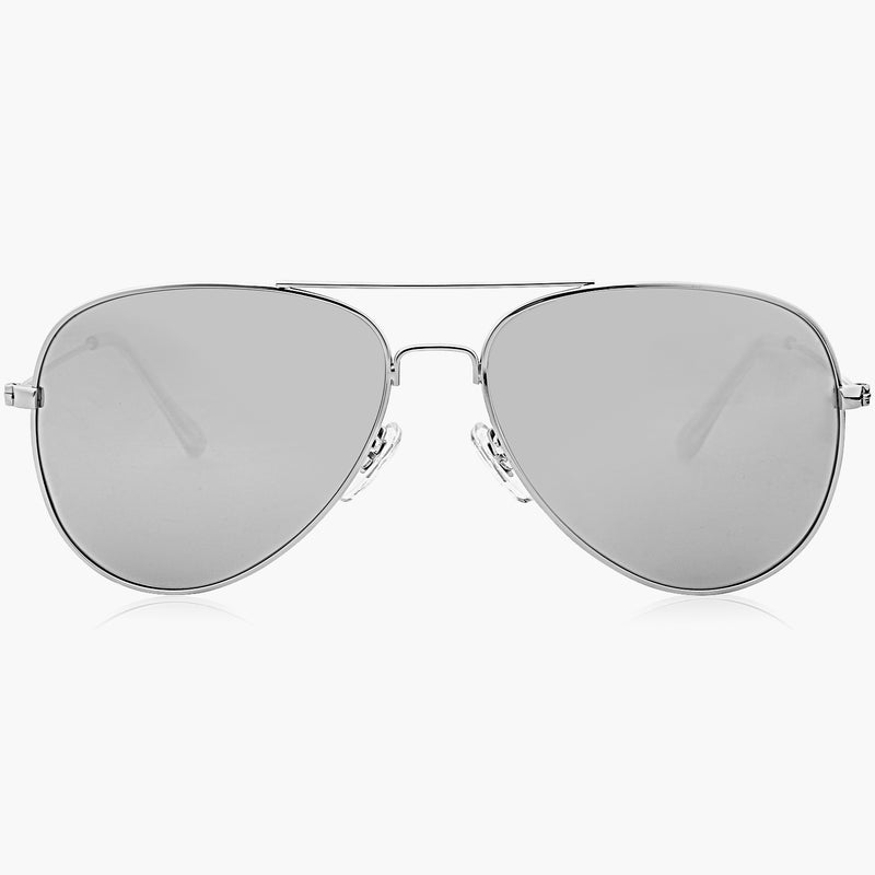 Buy Mirrored Aviator Sunglasses for Women | Breath | SOJOS