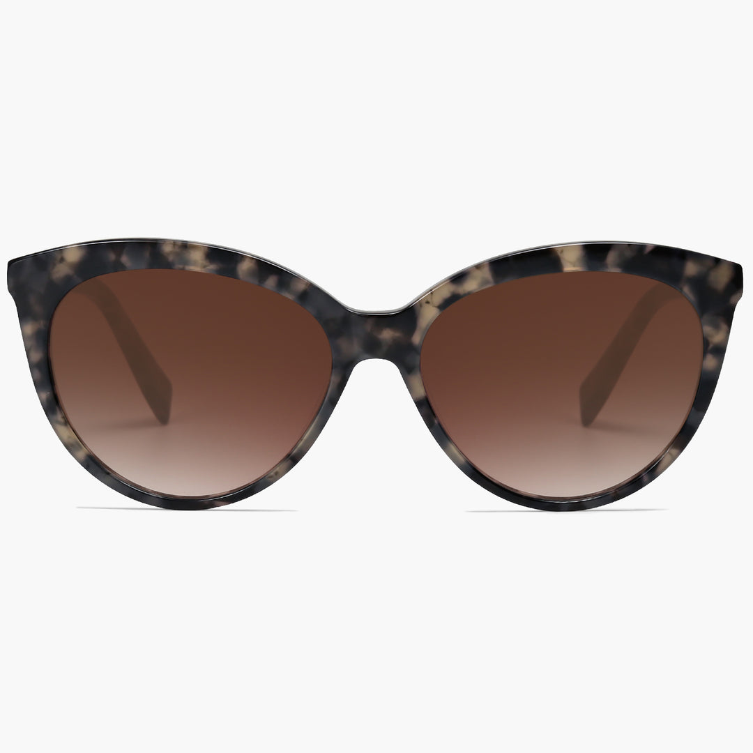 Joe’s Jeans Sunglasses Round Cat Eye Tortoiseshell Brown Joe main image 2