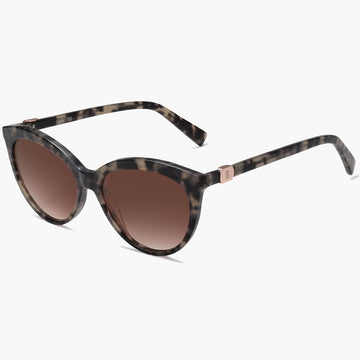 Buy Tortoise Cat Eye Sunglasses for Women | Aimee | SOJOS display picture 2