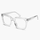 SOJOS Oversized Square Transparent Eyeglasses