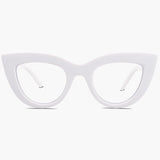 SOJOS Cat Eye White Eyeglasses
