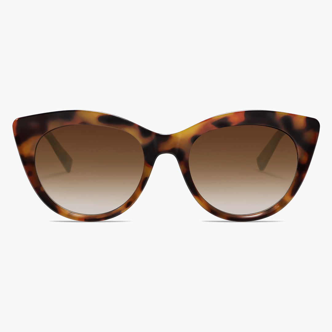 SOJOS Tortoise Shell Cat-Eye Sunglasses Buy Tortoise Cat Eye Sunglasses for Women | Aimee | SOJOS main image 3