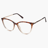 SOJOS Cat Eye Gradient Tortoise Glasses 