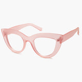 SOJOS Cat Eye Pink Eyeglasses