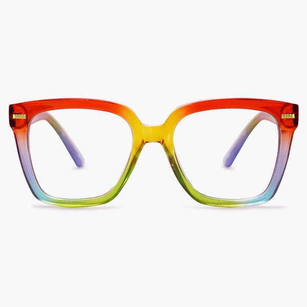 Southood Rainbow Glasses Frame With Free Rainbow Case