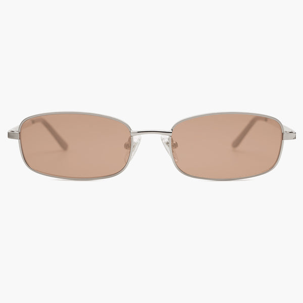 Narrow Rectangle 80s 90s Skinny Sunglasses SJ1187 Brown Narrow Rectangle 80s 90s Skinny Sunglasses SJ1187 Brown | eBay main image 2