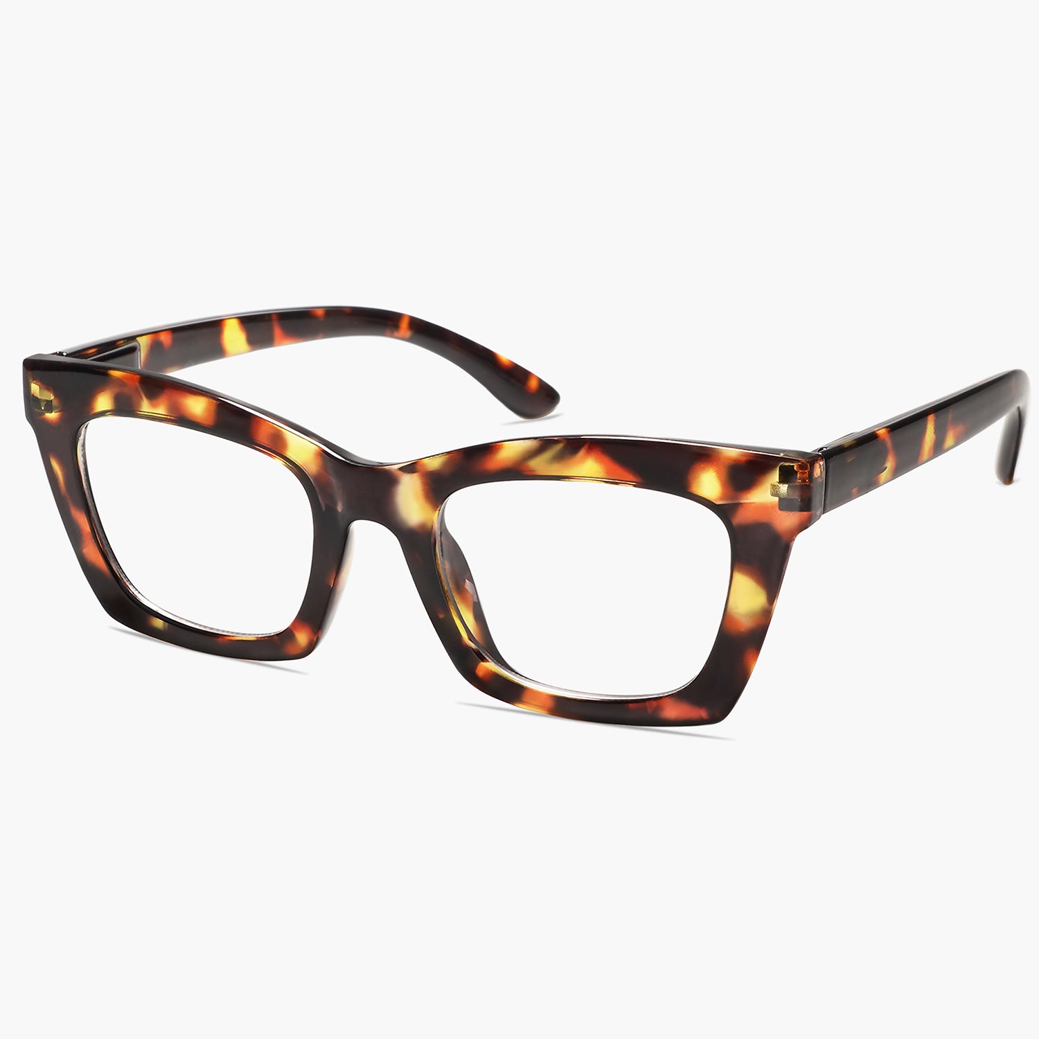 Square Tortoise TR90 Eyeglasses