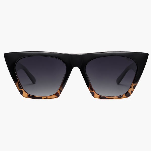 SOJOS Polarized Narrow Square Cateye Sunglasses for Women Retro Trendy  Driving Glasses SJ2169