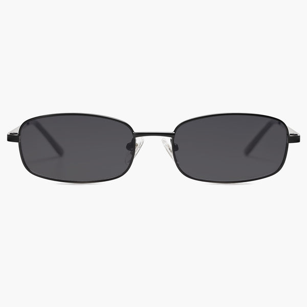 Women Small Y2K Narrow Rectangle Sunglasses SJ1187 | SOJOS  display picture 3