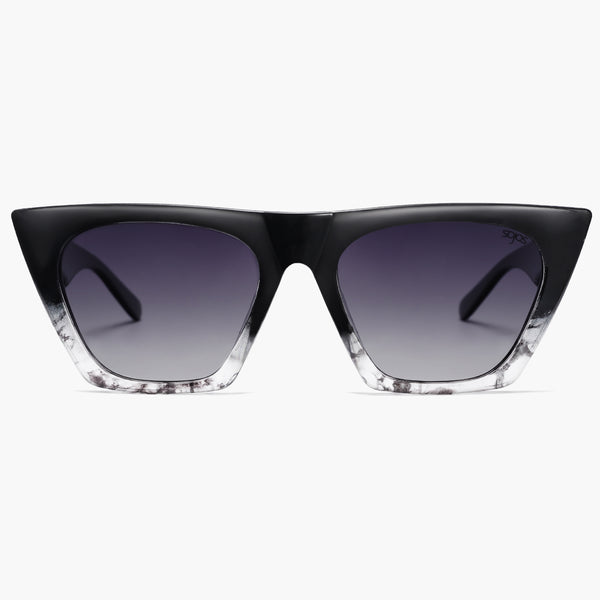 Oversized Cat Eye Unique Designer Sunglasses for Women 
