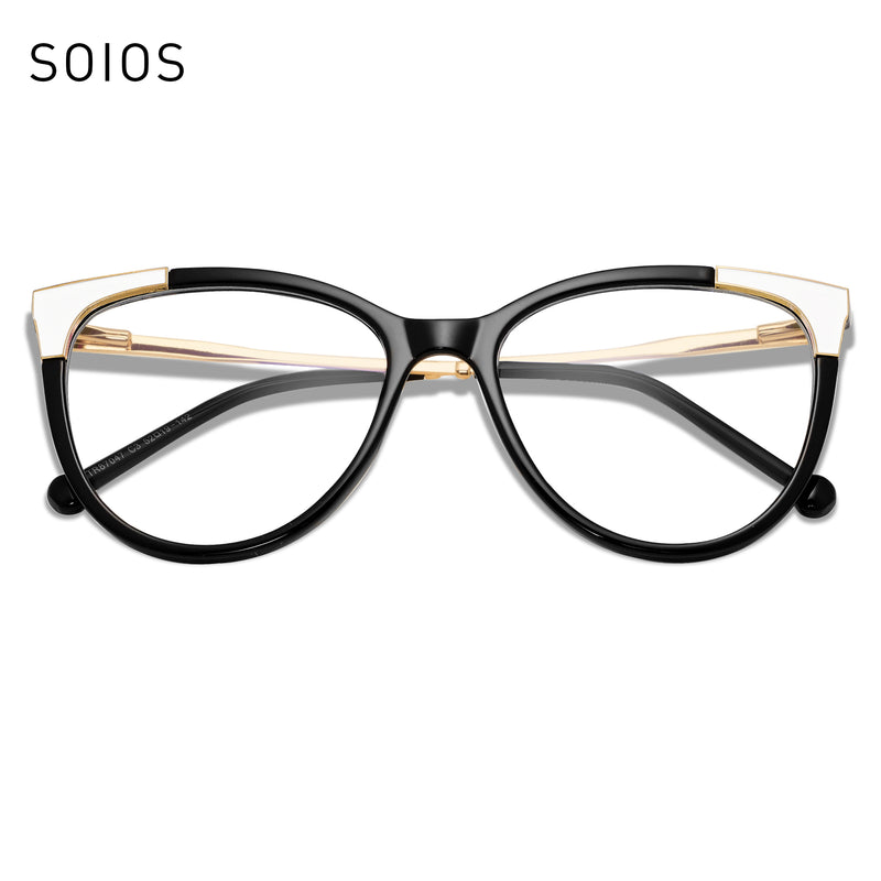 SOIOS Cat-Eye Blue Light Blocking Glasses