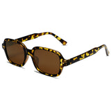 SOIOS Tortoise Square Frame Sunglasses